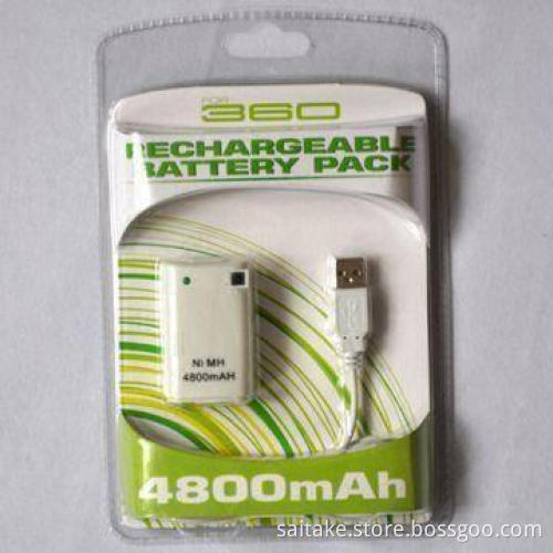 Rechargeable Battery Pack for Microsoft's Xbox360, with Overcharge Protection